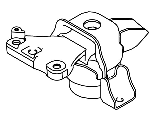MOUNTING ENGINE RIGHT HAND SIDE