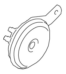 HORN ASSEMBLYLOW PITCHED