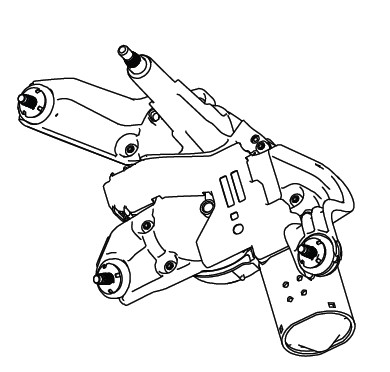 WIPER ASSEMBLYREAR WINDOW
