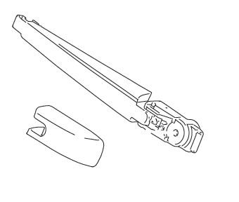 ARM ASSEMBLY WIPER REAR