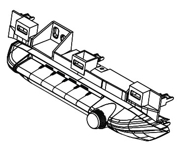 SWITCH BANK ASSEMBLY (BLACK/ CHROME)