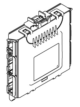 CONTROLLER ASSEMBLYBODY ELECTRIC (CHROME/ BLUE)