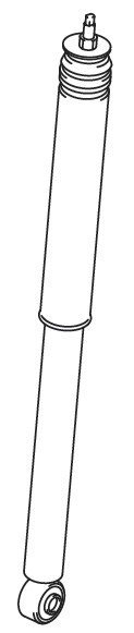 ABSORBER ASSEMBLY REAR SHOCK