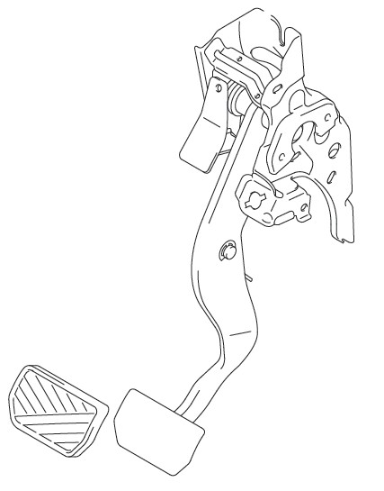 PEDAL ASSEMBLY BRAKE