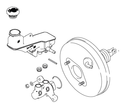 CYLINDER ASSEMBLY BRAKE MASTER