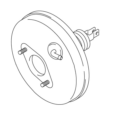 BOOSTER ASSEMBLY BRAKE MASTER