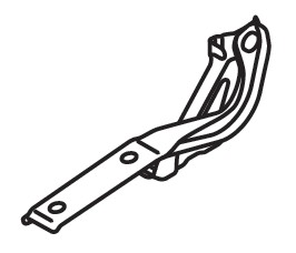 HINGE FRONT HOOD RIGHT HAND SIDE