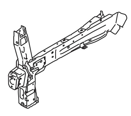 MEMBER APRON SIDE LEFT HAND SIDE