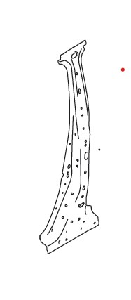 REINFORCEMENT REAR DOOR HINGE RIGHT HAND SIDE