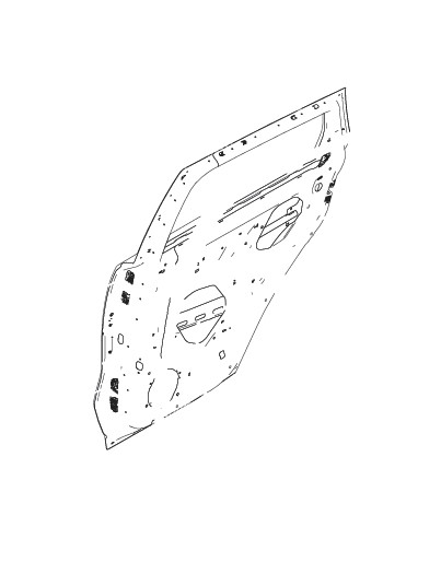 PANEL ASSEMBLY REAR DOOR LEFT HAND SIDE