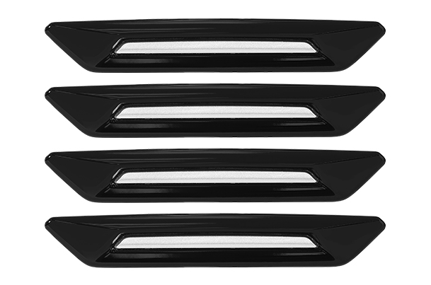 Wheel Arch Garnish - Bluish Black & Splendid Siliver Finish | Victoris