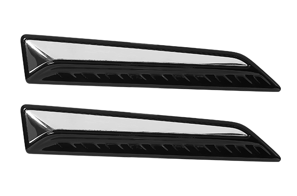 Fender Garnish - Dark Chrome Finish | Victoris