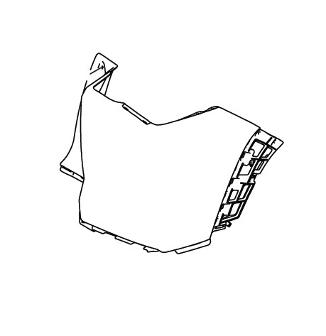 BUMPERREAR SIDERIGHT HAND SIDE (BLACK)