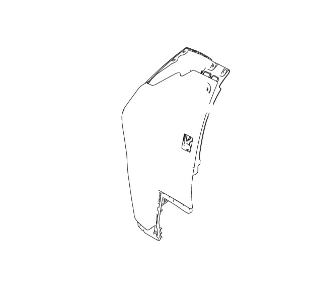 BUMPERREAR SIDELEFT HAND SIDE (BLACK)