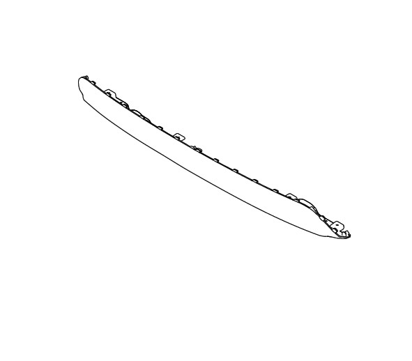 GARNISHREAR BUMPER LOWER (DARK GRAY)