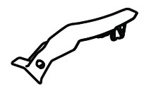 GARNISHCOWL TOP SIDE LEFT HAND SIDE (BLACK)