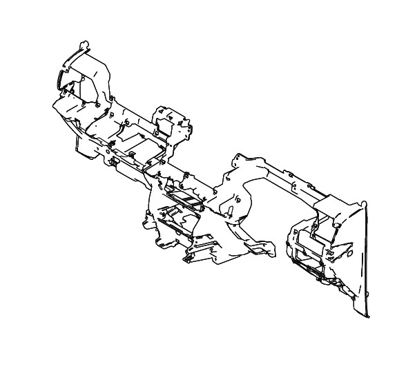 PANELINSTRUMENT MAIN LOWER (BLACK)