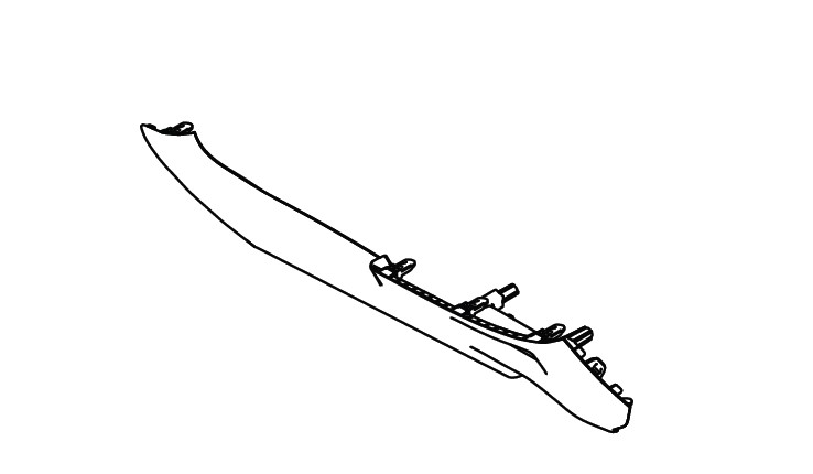 COVERSTEERING COLUMN HOLE (BLACK)