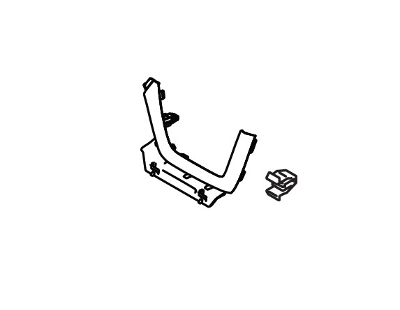 ORNAMENTINSTRUMENT PANEL DRIVER (BLACK)