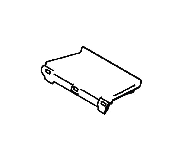 TRAYINSTRUMENT PANEL CENTER LOWER (BLACK)