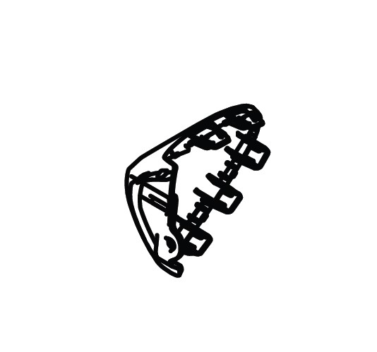 BASEINSTRUMENT PANEL SIDE LEFT HAND SIDE (BLACK)