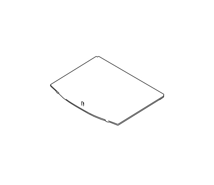 BOARD LUGGAGE FLOOR (BLACK)