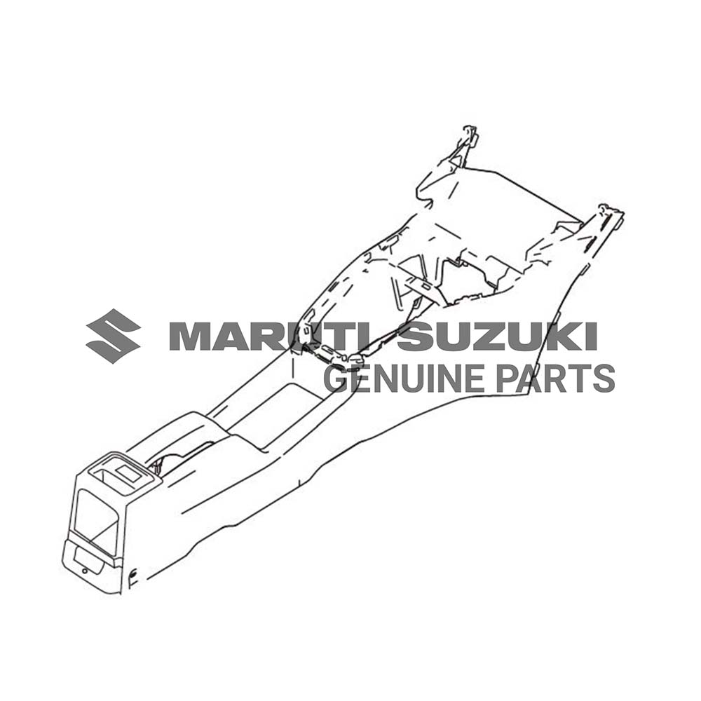 BOX_ FLOOR CONSOLE (BLACK)