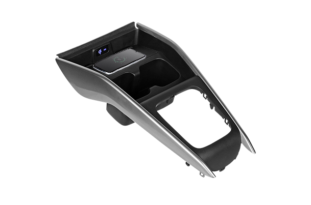 GARNISH FLOOR CONSOLE (BLACK / SILVER) | FRONX