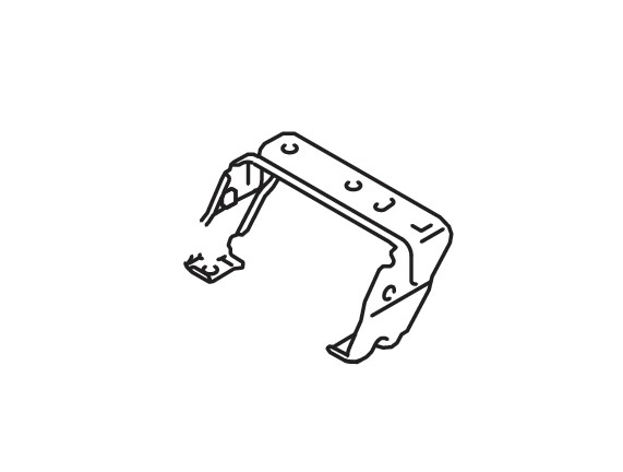 BRACKETFLOOR CONSOLE BOX REAR