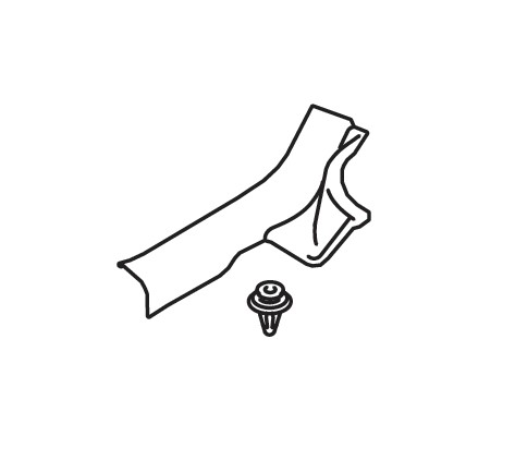 SCUFF SIDE SILL REAR LEFT HAND SIDE (BLACK)