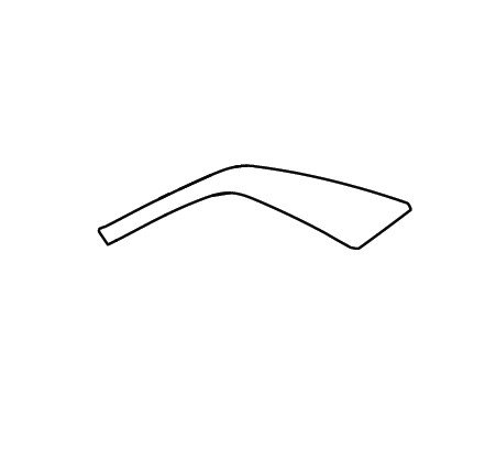 GARNISH QUARTER RIGHT HAND SIDE (BLACK)