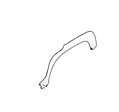 GUARD ASSEMBLYREAR FENDER SPLASH RIGHT HAND SIDE (BLACK)