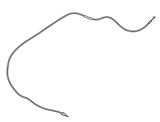 CABLE HOOD LATCH RELEASE