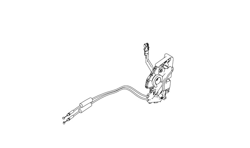 LATCH ASSEMBLYFRONT DOOR RIGHT HAND SIDE