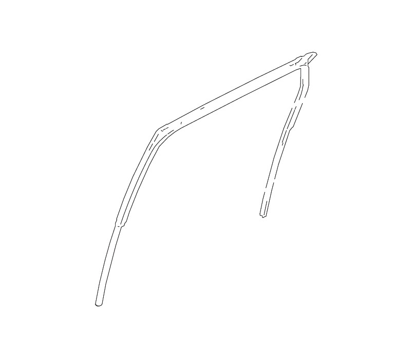 RUNREAR DOOR GLASS RIGHT HAND SIDE