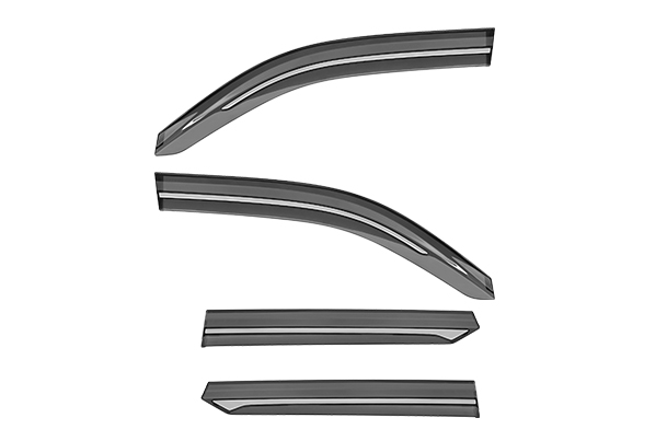 Door Visor - Silver Painted Insert | Victoris