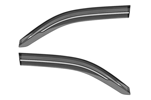 Door Visor - Silver Painted Insert | Victoris