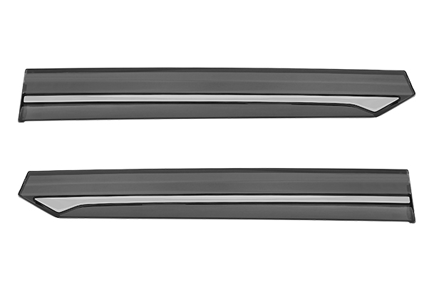 Door Visor - Silver Painted Insert | Victoris