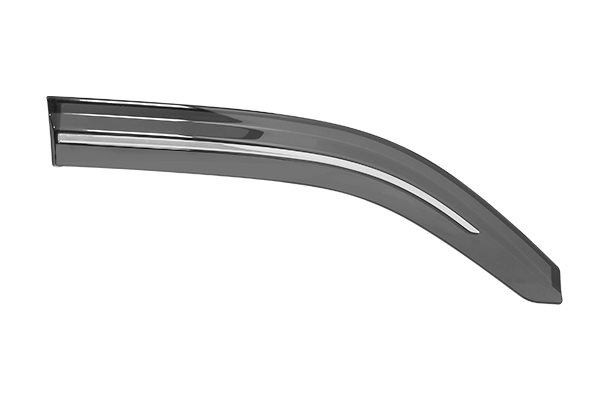 Door Visor - Silver Painted Insert | Victoris