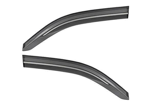 Door Visor - Dark Chrome Insert | Victoris