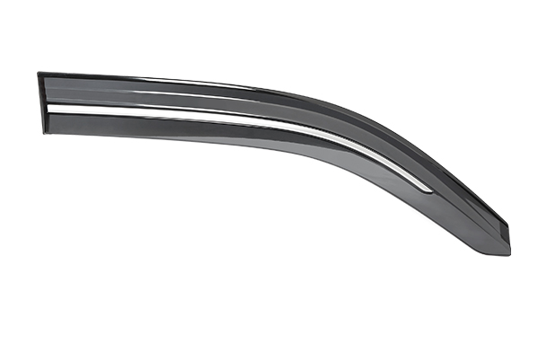 Door Visor - Dark Chrome Insert | Victoris