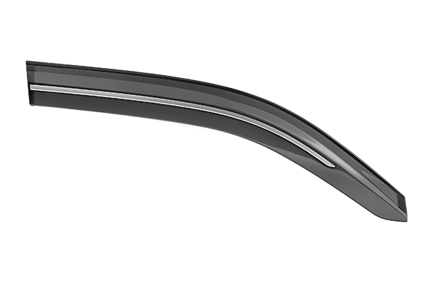 Door Visor - Dark Chrome Insert | Victoris
