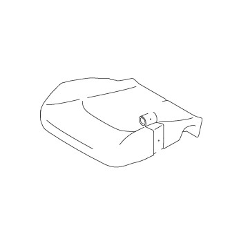 TRIM FRONT CUSHION RIGHT HAND SIDE (BLACK)