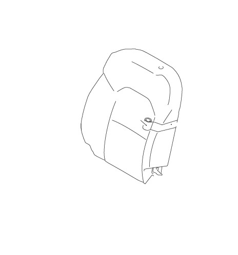 TRIM FRONT BACK LEFT HAND SIDE (BLACK)