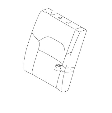 PAD REAR BACK RIGHT HAND SIDE