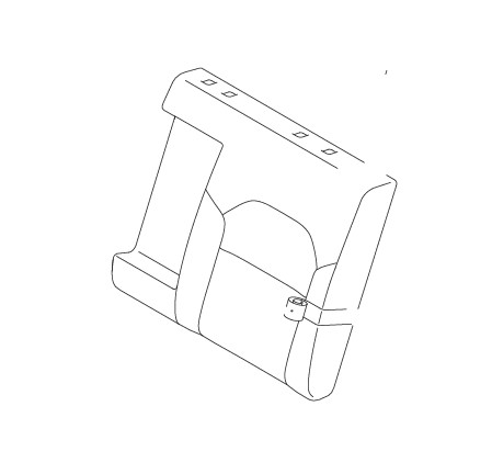 TRIM REAR BACK LEFT HAND SIDE (BLACK)