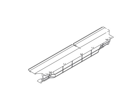 COVER ASSEMBLY HIGH VOLTAGE BATTERY PACK FRONT