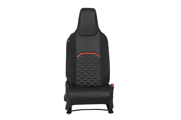 Red Lining Prism Highlight Seat Cover | Alto K10