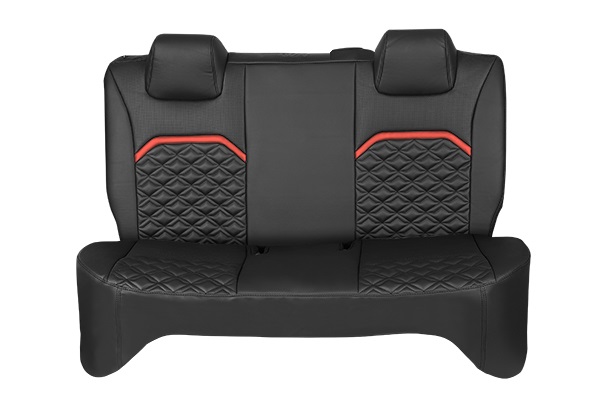 Red Lining Prism Highlight Seat Cover | Alto K10