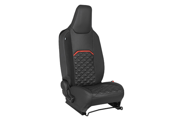 Red Lining Prism Highlight Seat Cover | Alto K10